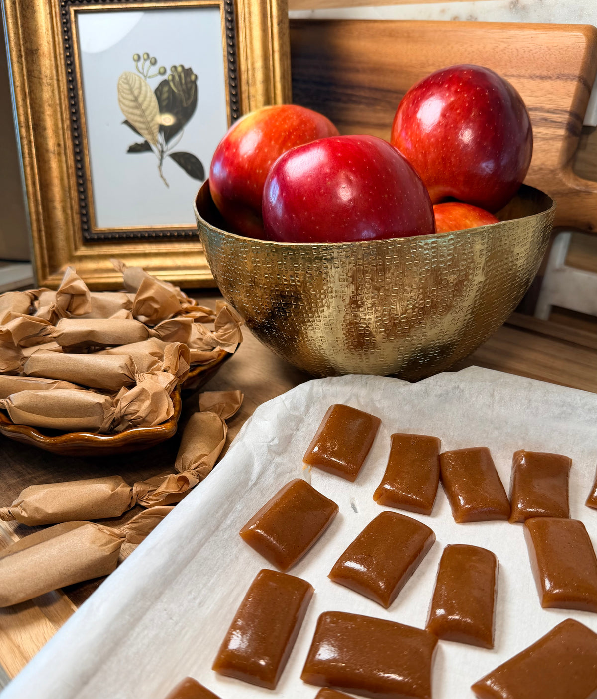 Apple cider Caramels